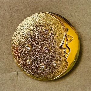 Vintage Butler Moon and Stars Brooch